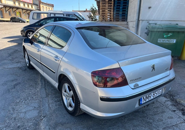 Peugeot 407 cena 4900 przebieg: 250000, rok produkcji 2005 z Mrągowo małe 46